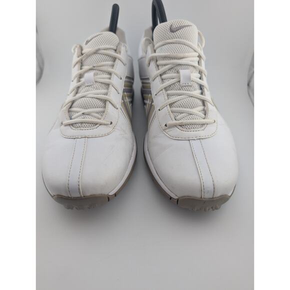 Nike Delight Women's Size 8.5 Golf Shoes White Grey Sneakers 549583-100 - Picture 2 of 10